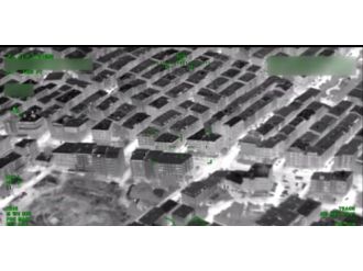 Kundakçı teröristlere operasyon anı kamerada