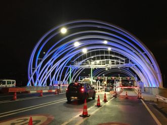 Avrasya Tüneli’nde bir şerit daha trafiğe açıldı