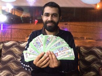 Sayısal Loto’dan çıkan parayla 320 bilet aldı