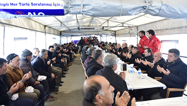 Başkan Erkoç taziye ziyaretlerinde bulundu