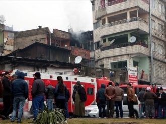 Kahramanmaraş'ta yangın