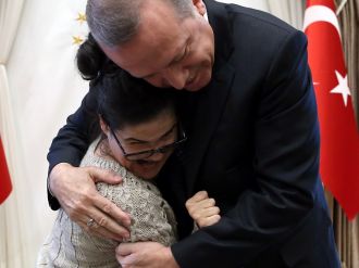 Erdoğan hayranı engelli Gülşah’ın hayali gerçek oldu