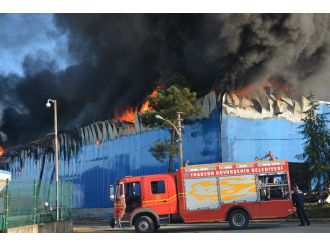 Organize sanayi sitesinde korkutan yangın