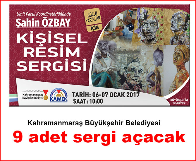 Büyükşehir’den Kişisel Resim Sergileri