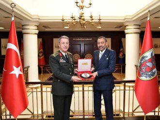 Suudi Arabistan Savunma Bakanı Yardımcısı Orgeneral Akar’ı ziyaret etti