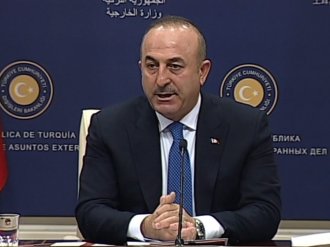 Bakan Çavuşoğlu Fransız mevkidaşıyla görüştü