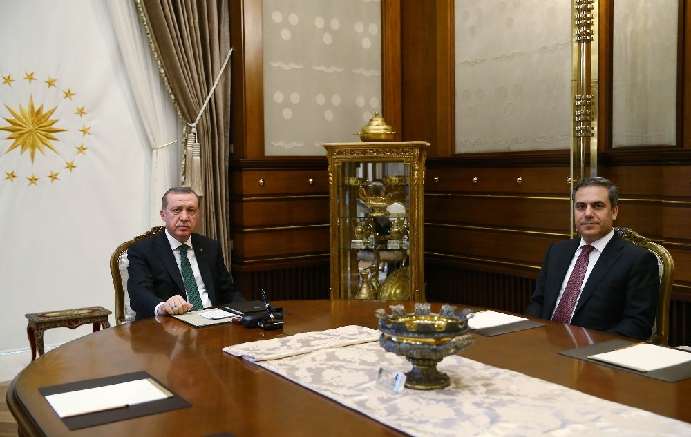 Cumhurbaşkanı Erdoğan Hakan Fidan’ı kabul etti