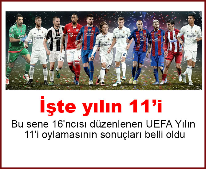 İşte yılın 11’i