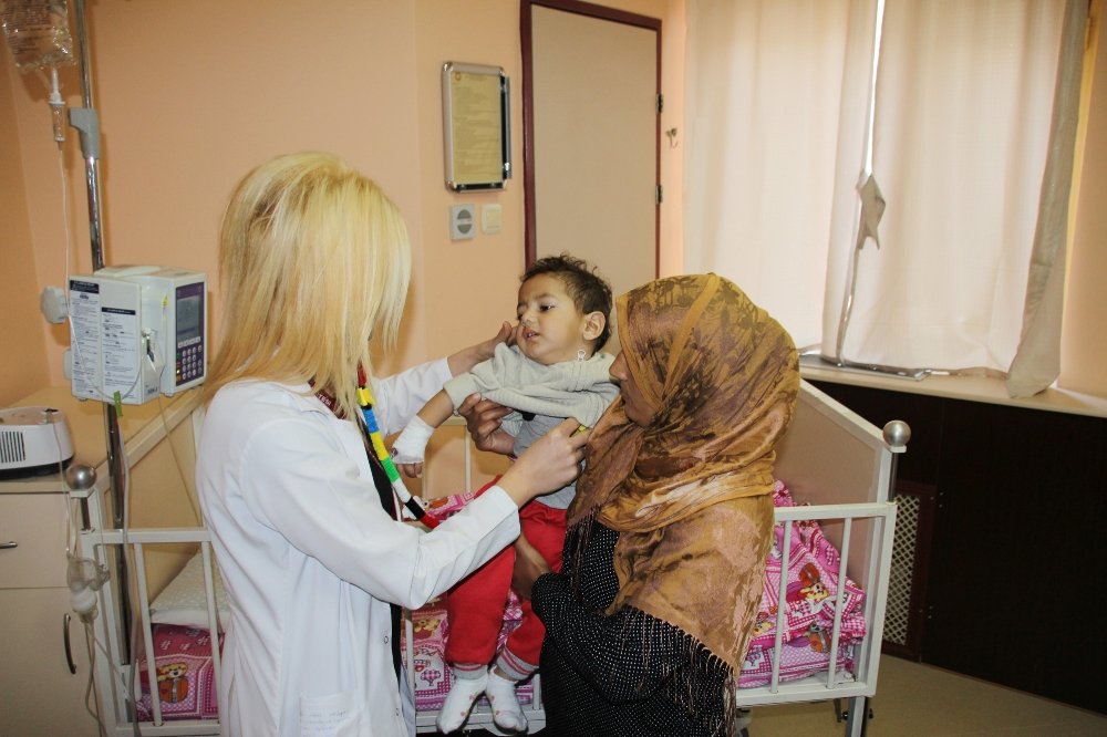 Savaşın çocukları Hatay’da tedavi ediliyor