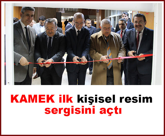 KAMEK ilk kişisel resim sergisini açtı