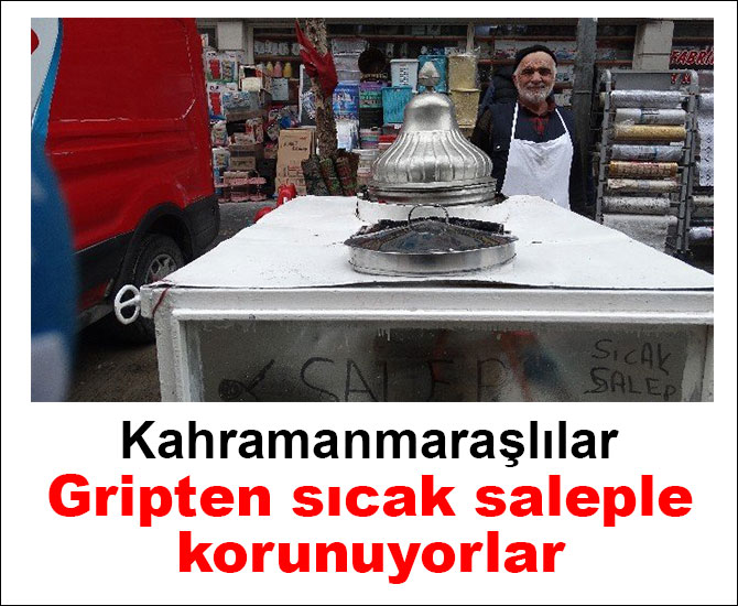 Gripten sıcak saleple korunuyorlar