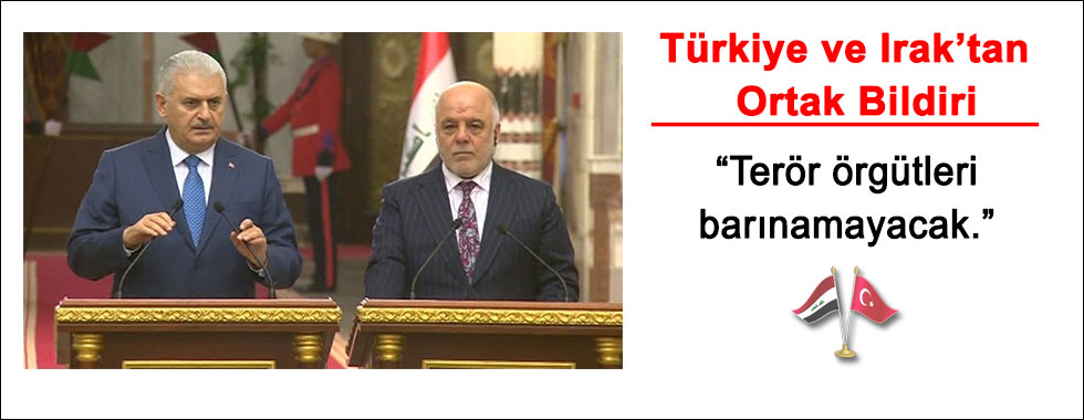 Türkiye ve Irak'tan ortak bildiri yayımlandı