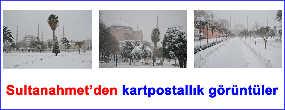 Sultanahmet’den kartpostallık görüntüler