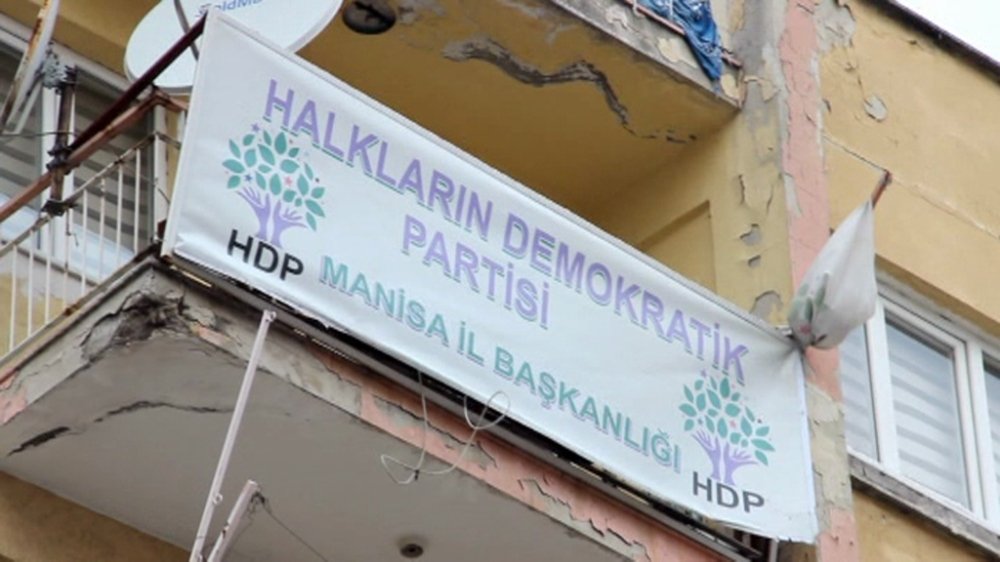 Manisa’da HDP’lilere darbe