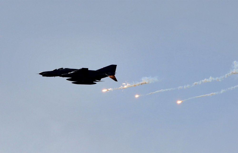 Türk jetleri 15 DEAŞ terör örgütü hedefi imha edildi