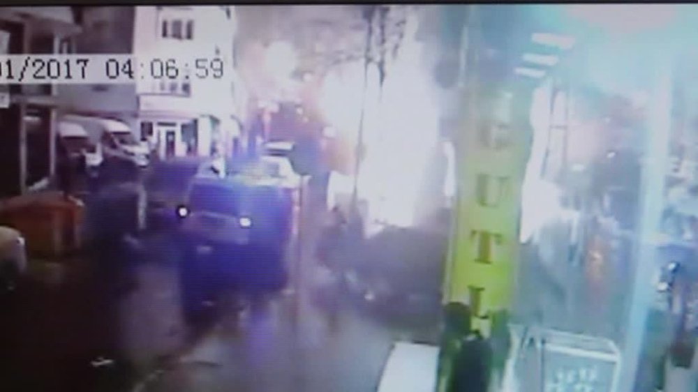 İstanbul’da  patlama vatandaşları sokağa döktü