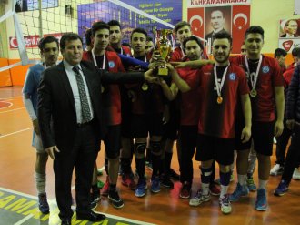 Liseler Voleybol(A) turnuvasında birinciler belli oldu