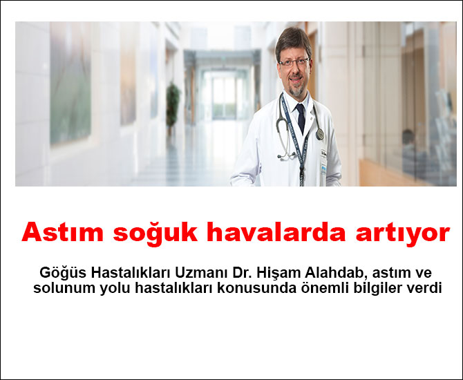 Astım soğuk havalarda artıyor