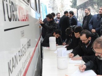 TÜGVA Kızılay'ın Kan bağışına kayıtsız kalmadı