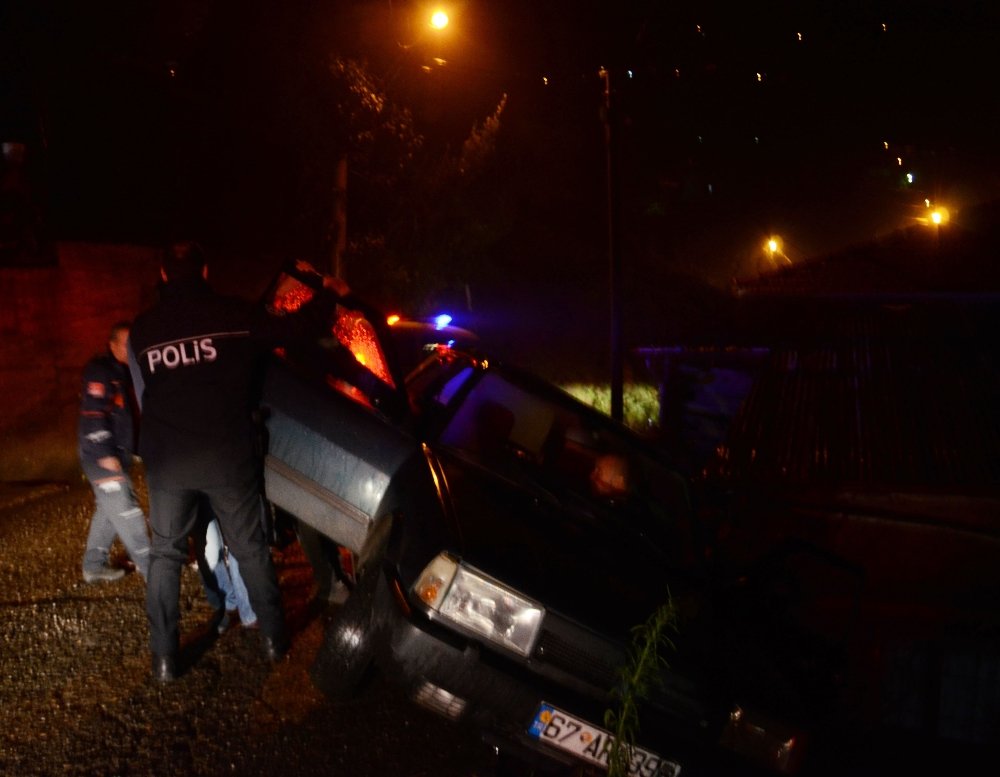 Zonguldak'ta imece usulü şoför kurtarma operasyonu