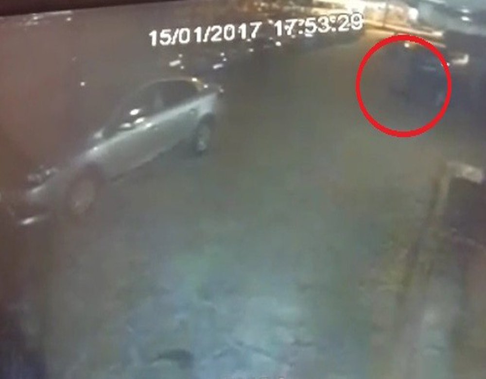 Sevgili dehşeti saniye saniye kameralarda