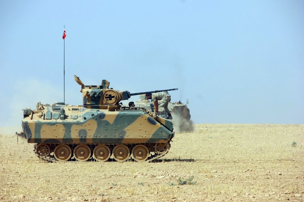 Fırat Kalkanı Harekatı'nın 147'nci gününde 116 DEAŞ hedefi vuruldu