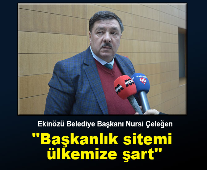 ''Başkanlık sitemi ülkemize şart''