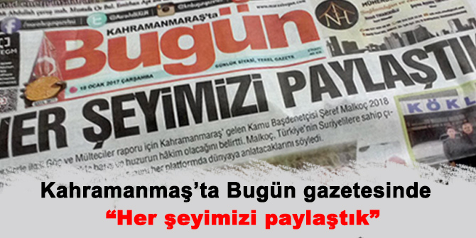 “Her şeyimizi paylaştık”