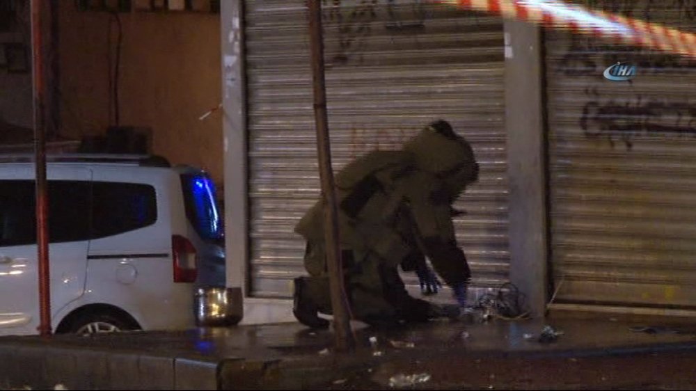 Okmeydanı’nda şüpheli paket paniği