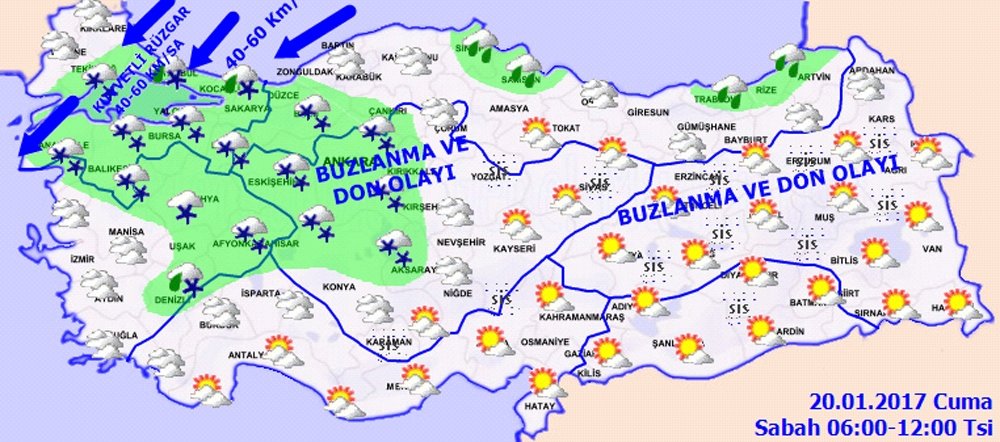 Bugün hava nasıl olacak?