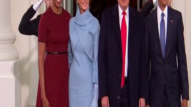 Trump Beyaz Saray’a geldi