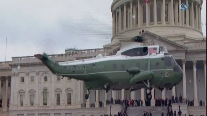 Obama, Kongre Binası’ndan ayrıldı