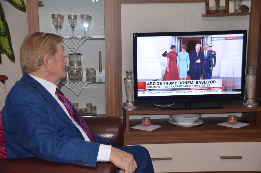 Abdullah Topçu da benzerinin devir teslim törenini takip etti