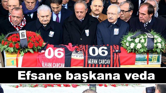 Efsane başkana veda