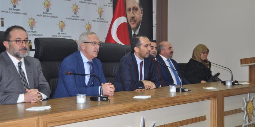 AK Parti Afşin İlçe Başkanlığı için temayül yoklaması yapıldı