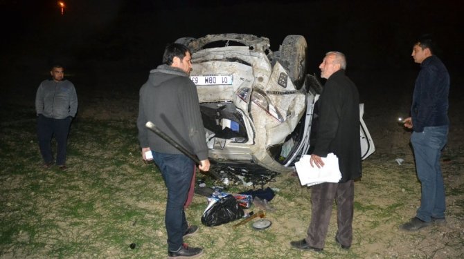 Cip uçurumdan yuvarlandı: 1 ölü, 1 yaralı