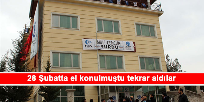 28 Şubatta el konulmuştu tekrar aldılar