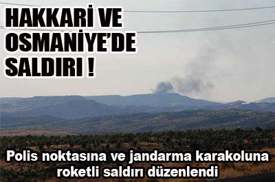 Yüksekovada polis noktasına saldırı