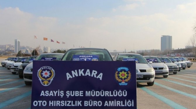 Ankara’da oto hırsızları yakayı ele verdi