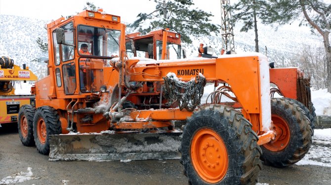 Kahramanmaraş karayolları 7 gün 24 saat çalışıyor