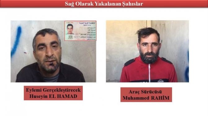 Türk askeri konvoyunu hedef alan 2 terörist yakalandı