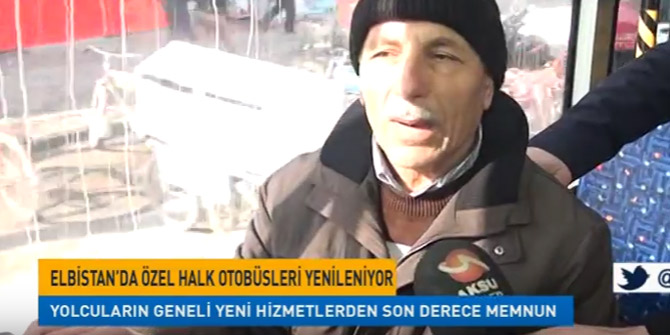Elbistan’da Özel Halk Otobüsleri Yenileniyor