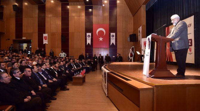 Dava adamı için bir konferans düzenlendi