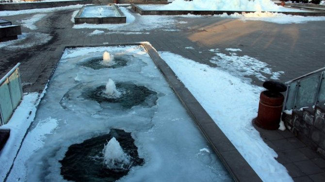 Kayseri böyle soğuk görmedi