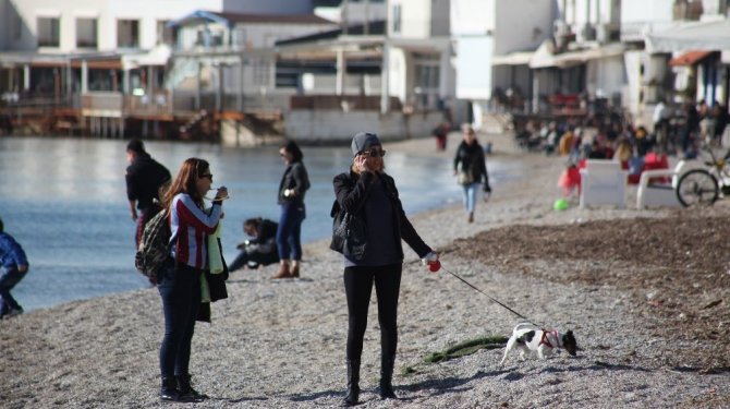 Bodrum’da yazı aratmayan görüntüler