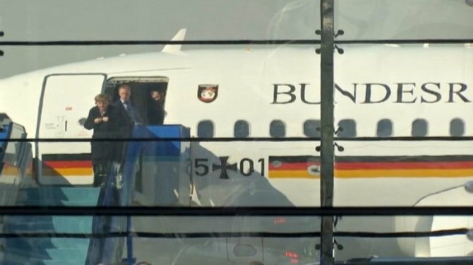 Almanya Başbakanı Merkel Türkiye'de