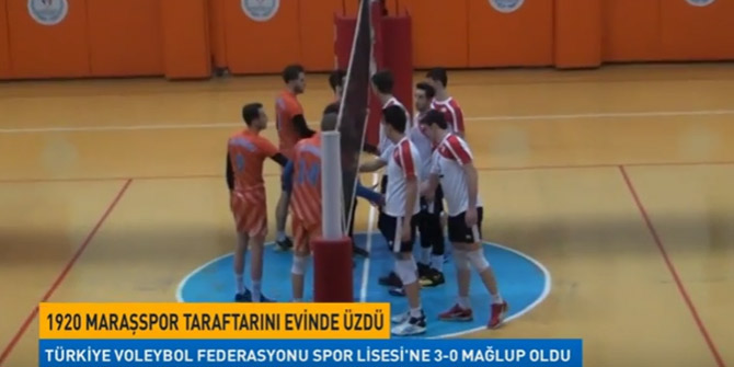 1920 Maraşspor Evinde Üzdü