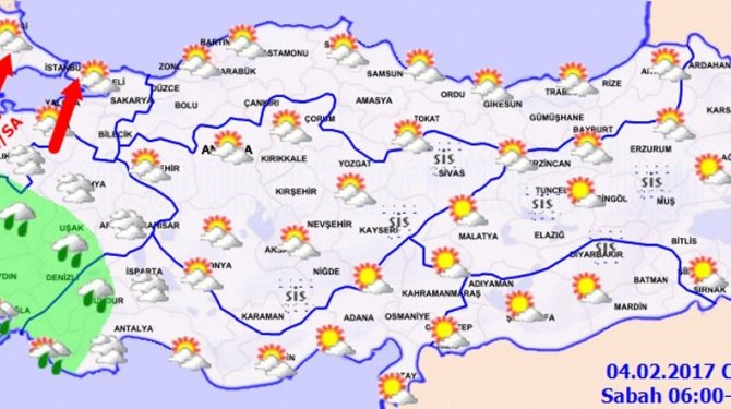 Bugün hava nasıl olacak?