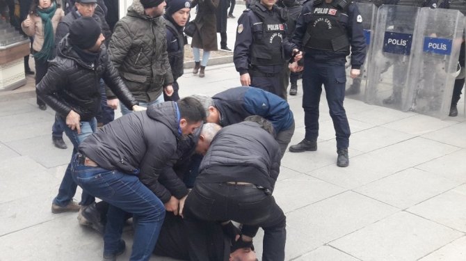 OHAL eylemine polis müdahalesi: 3 gözaltı