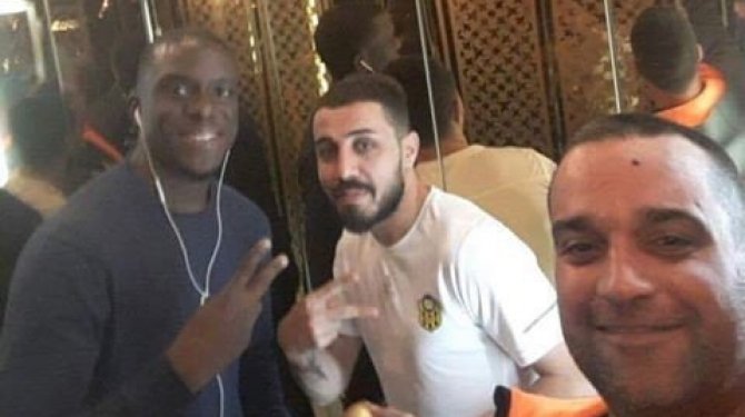 Baba olan Ayite, Antalya kampına katıldı